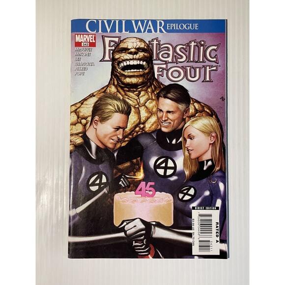 Fantastic Four No.543, 550, 551, 564, 576, 577 (2007-10) Marvel • Comic Book Set - Picture 2 of 16